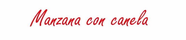 Manzana con canela